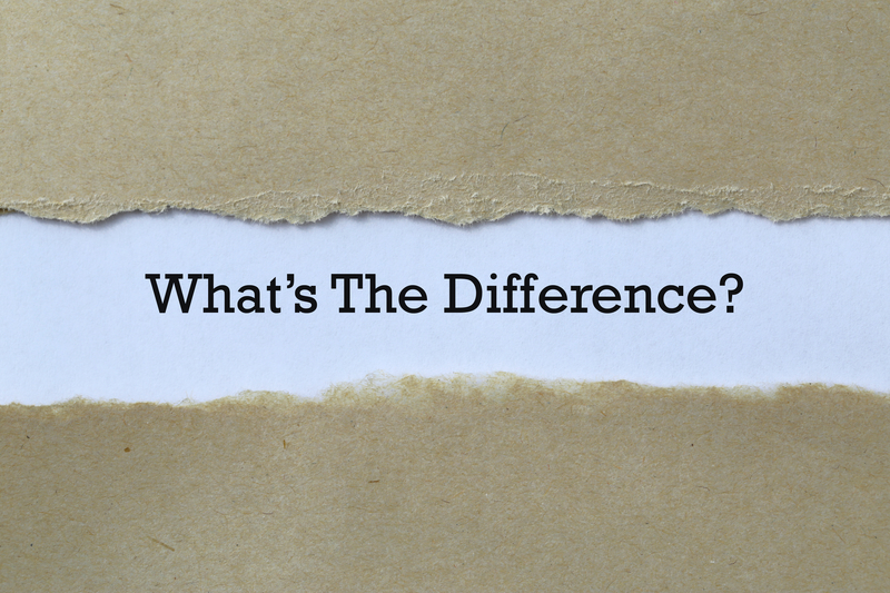 What`s the difference on paper background